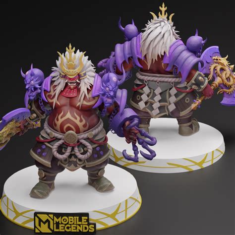 Stl File Franco King Of Hell Mobile Legends D Stl D Print Model To