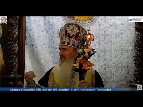 Sfânta Liturghie oficiată de IPS Teodosie la biserica Sf Mare Mc