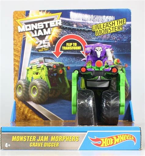 Monster Jam Grave Digger Hot Wheels MATTEL Top Toys
