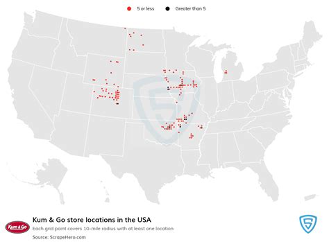 List of all Kum & Go store locations in the USA - ScrapeHero Data Store