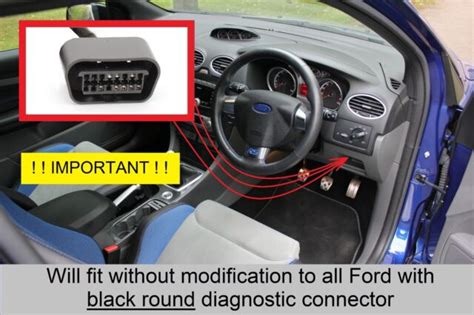 Ford Focus Mk2 St And Rs Dummy Obd Port Relocation Extension Obd2 Diagnostic Block For Sale Online