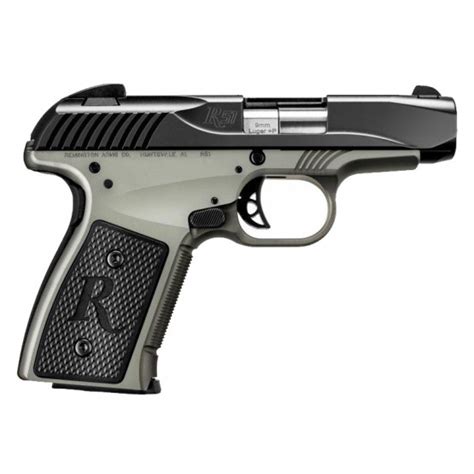 REMINGTON Pistol R51 SUBCOMPACT Anodized Gray Smoke Cal 9mm 7 1 Rds