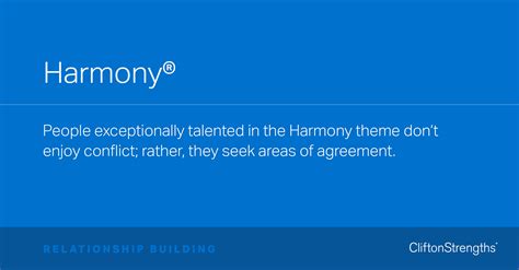 All About The Harmony Strengthsfinder Theme En Gallup