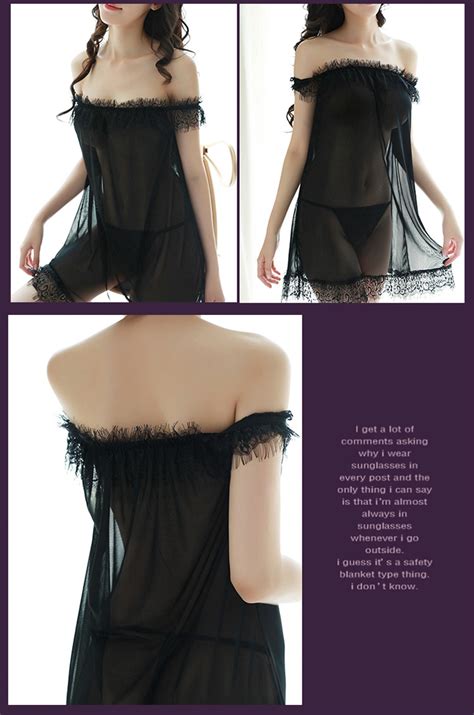 Sweet Lace Babydoll Sexy Sleepwear Sexy Lingerie Nightwear Pyjamas Women Nightgown Baju Tidur