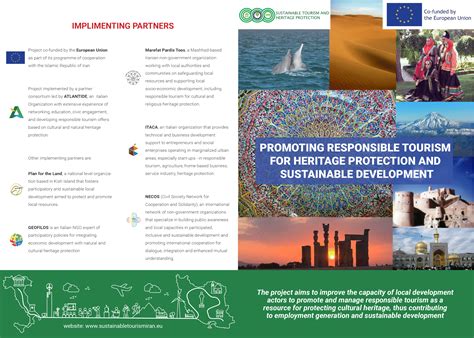 Brochure - The Project - Promoting Sustainable Tourism in Iran