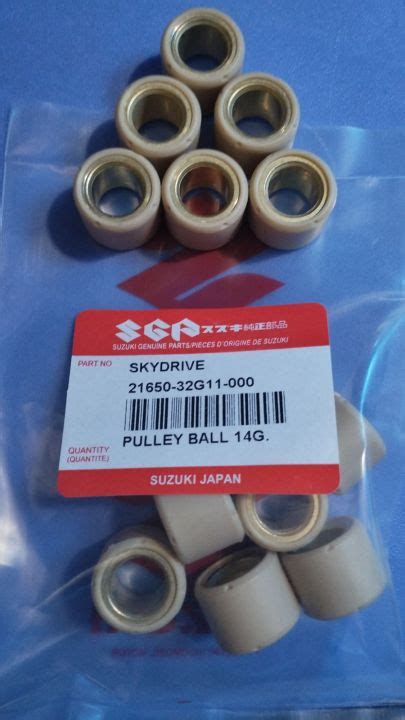 SUZUKI SKYDRIVE FLYBALL ROLLER WEIGHT SET PULLEY BALL 13g 14g 15g