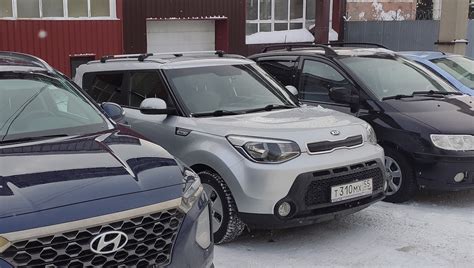 Поперечины Erkul WingCarrier V2 на KIA Soul PS — KIA Soul (2G), 1,6 л ...