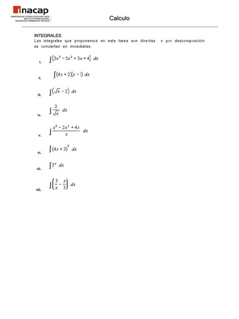 PDF INTEGRALES Tarea Calculo DOKUMEN TIPS