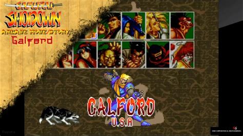 Samurai Shodown Arcade Mode Story Galford