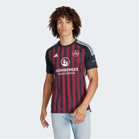 adidas 1 FC Nürnberg 23 24 Heimtrikot Schwarz adidas Deutschland