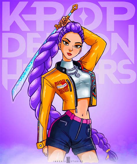 Rumi K Pop Demon Hunters By Inkonix On Deviantart