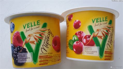 Овсяный велле Velle Брусника - «Полезный и сытный овсяный перекус от ...