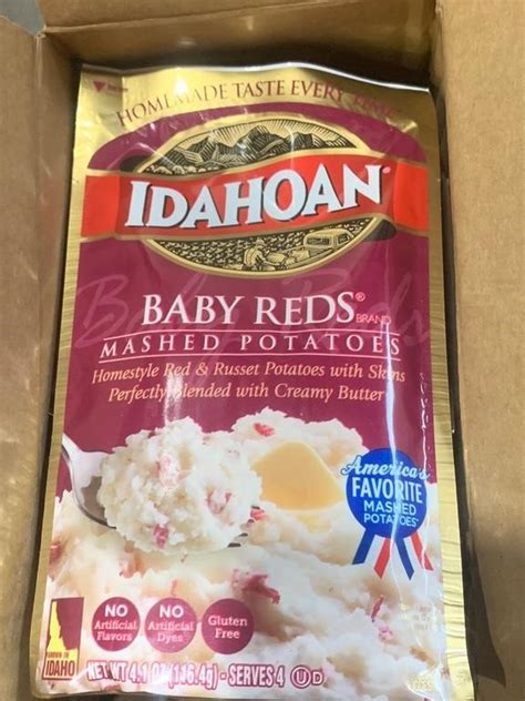 Idahoan Baby Reds Instant Mashed Potatoes 10pk Live And Online