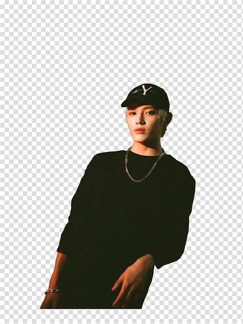 Taeyong Nct Man Wearing Cap Transparent Background Png Clipart Hiclipart