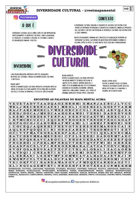 Exercícios Sobre Diversidade Cultural Com Gabarito 7 Ano