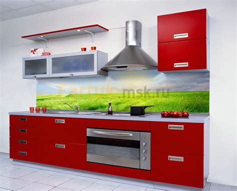 Стеклянный фартук: стильное решение для кухни из Леруа Мерлен ...