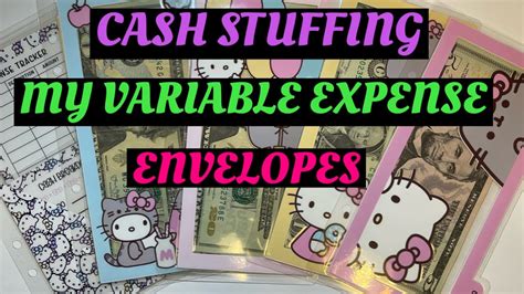 Cash Stuffing My Variable Expense Envelopes Low Budget July