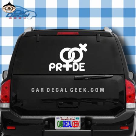 Lesbian Pride Decal Sticker LGBT Decals