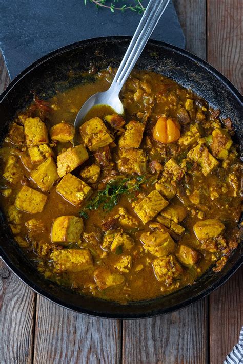 Tofu Curry Recipe - Healthier Steps