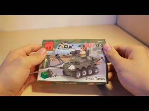 Brick Combat Zones 805 (Small Tanks\Лего танк) - YouTube