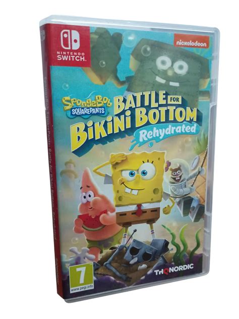 GRA NA NINTENDO SWITCH SPONGEBOB SQUAREPANTS BATTLE FOR BIKINI BOTTOM Loombard Pl