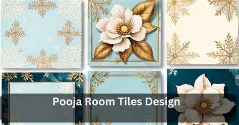 Pooja Room Tiles Design Building Construction Materials In Telangana