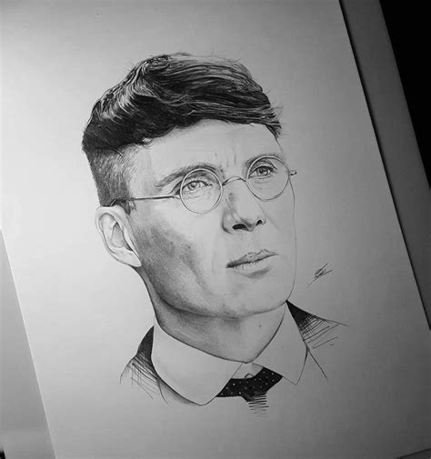 Cillian Murphy Desenho De Rosto Desenhos Impressionantes Desenhos