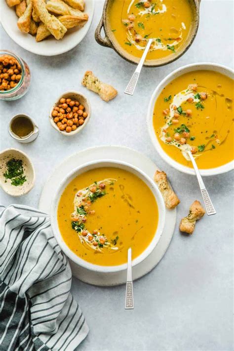 Roasted Swede Soup Rutabaga Soup Little Sunny Kitchen