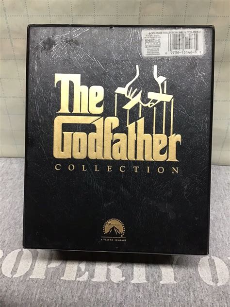 The Godfather Trilogy Vhs 1997 Box Set Vhs Tapes Marlon Brando Al