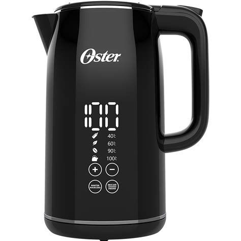 Chaleira Digital Oster Black 1 7l Com Controle De Temperatura - Chaleira Digital Black 1,7L com Controle de Temperatura | Oster - Oster