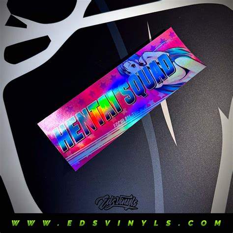 Hentai Squad Slap Sticker Edsvinyls