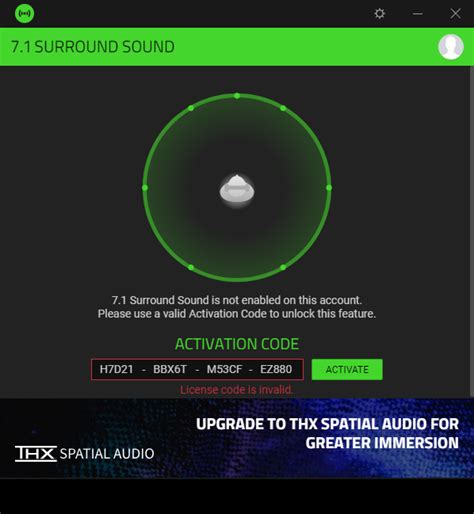 License code is invalid | Razer Insider