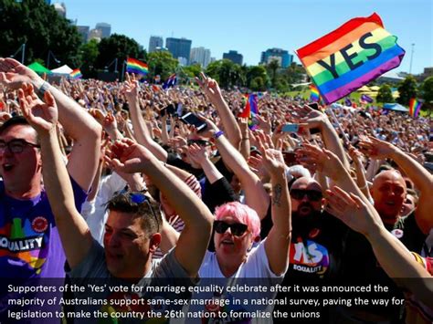 PPT Australia Votes Yes To Same Sex Marriage PowerPoint Presentation ID 7745660