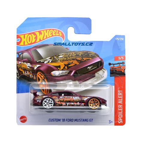 Ford Mustang Gt Custom Hot Wheels Spoiler