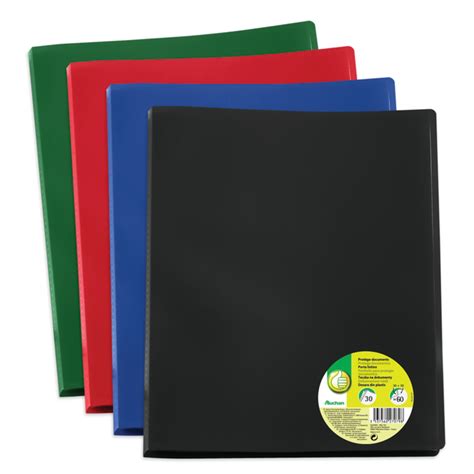 Папка с файлами для бумаги Auchan, 30 шт. – фото, отзывы ...