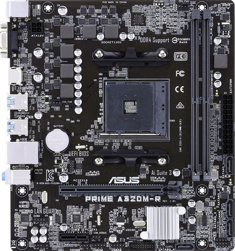 Материнская Плата Asus Prime A320M-R-SI (sAM4) — Купить Недорого на ...