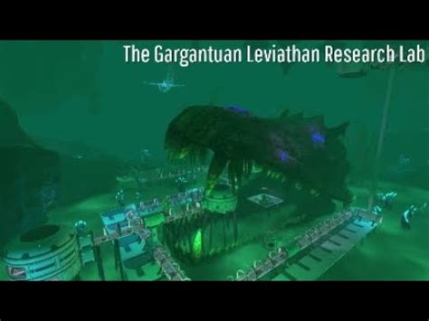 The Gargantuan Leviathan Research Lab in Subnautica - YouTube