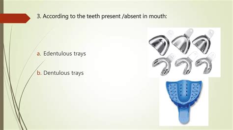 Beginner Guide To Impression Trays In Dentistry Pptx
