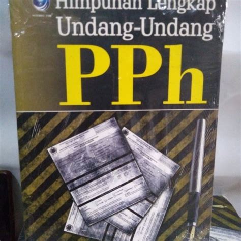 Jual Himpunan Lengkap Undang Undang Pph Dadi Adriana Buku Asli Di Lapak