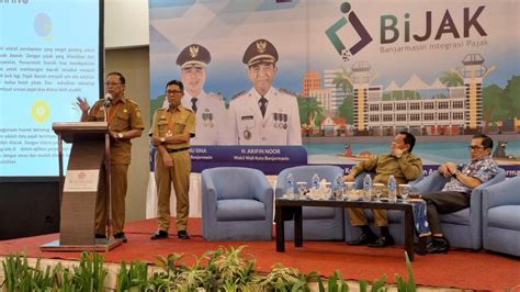 Pengoptimalan Penarikan Pajak Bpkpad Banjarmasin Launching Aplikasi