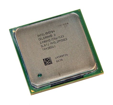 Процессор Intel Celeron D 320 2.40GHz/256/533 (SL87J) s478, tray, цена ...