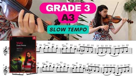 Grade 3 A3 Reigen By Natalya Baklanova ABRSM Violin 2024 Slow