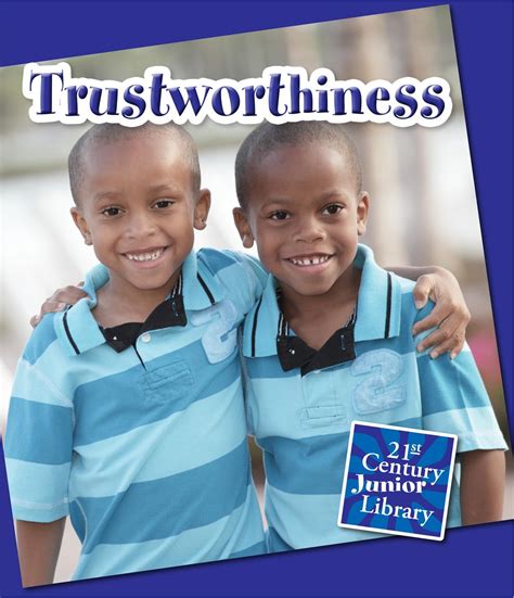 Buy Trustworthiness 21st Century Junior Library Character Education