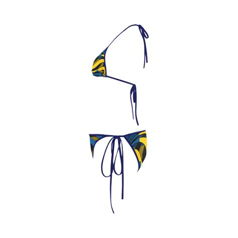 The Flag Of Sweden Custom Bikini Swimsuit ID D