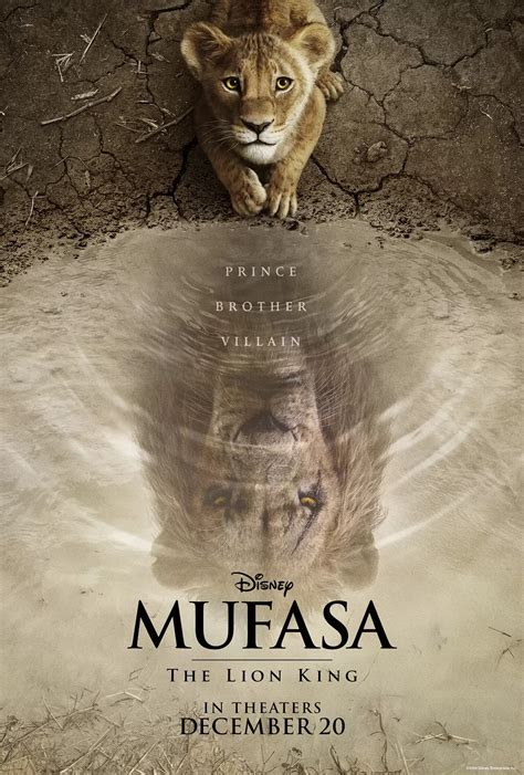 📷 Постер N250572 к мультфильму Муфаса: Король лев (2024)
