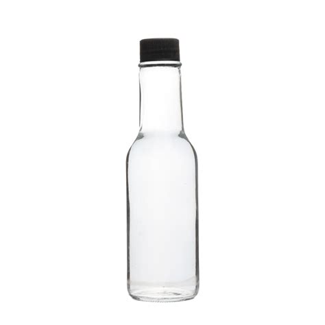 Wholesale Custom Empty Clear 150ml Woozy Ketchup Glass Hot Sauce Bottle