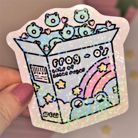Frogfoodstickersetsy Chibi Drawings Kawaii Drawings Food Stickers