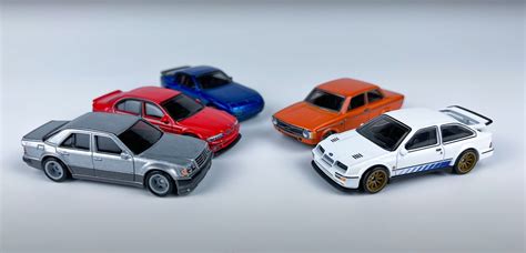 Mercedes Benz 500E Meets BMW M5 And Three More Cars In New Premium Hot Wheels Set Autoevolution