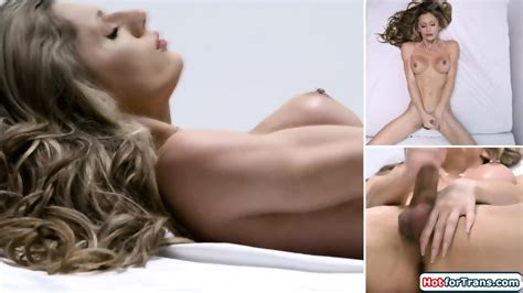 Big Tits Tgirl Jade Venus Masturbating Her Big Shemale Cock