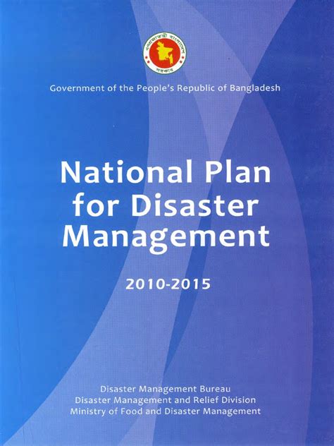 Policy National Plan On Disaster Management Npdm Flood Disaster